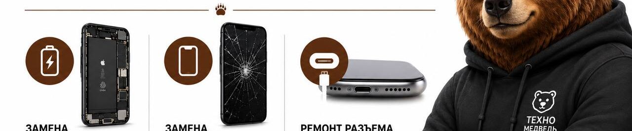 Баннер ремонт iPhone